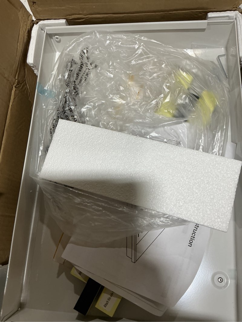 Condition photo showing Good Condition for PXRACK Expandable Pull out Cabinet Organizer(1 Pack)-White, Wider(13.6"-24") & Deeper(21"), 3 ?Three-Section Slide Rails, Adhesive No Drill Drawers for Kitchen Cabinets, Pots and Pans Organizer 21''D x 13.6''-24''W (White 1-Pack)