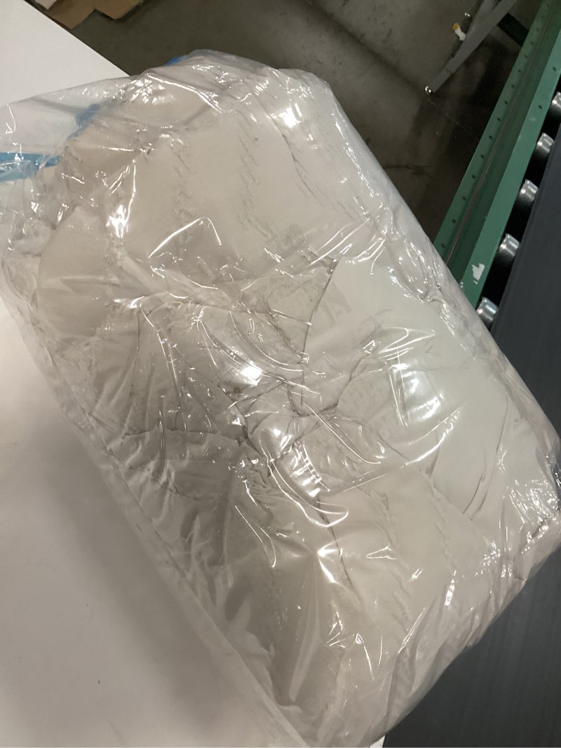 Condition photo showing New/Like New for andency queen comforter set beige, comforters queen size boho cream soft warm tufted neutral bedding comforter sets for queen bed, 3 pieces aesthetic chevron farmhouse cute bohemian textured bed set 01 - beige queen (90"x90")