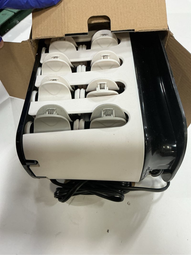 Condition photo showing As Is for Remington Shine Therapy Argan Oil & Keratin Treated Hot Rollers Set, Professional Hair Curlers for Setting All Hair Lengths from Short and Medium to Long
