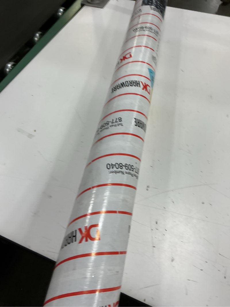 Condition photo showing New/Like New for m-d building products 80622 36 in. silver aluminum u-shape commercial screw-on under door seal 36 in silver