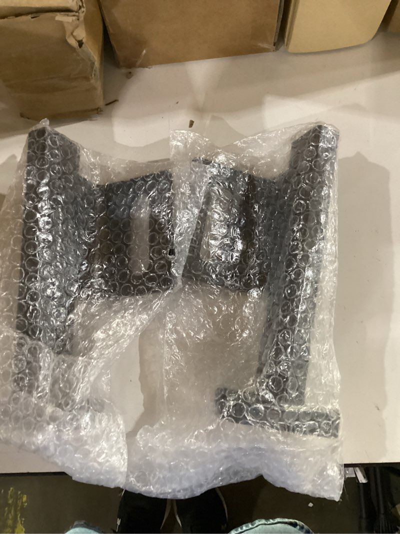 Liastron 2 pack adjustable foot board extension matte black