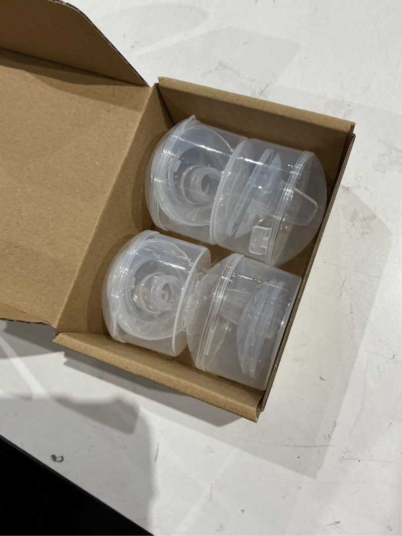 Condition photo showing Good Condition for sippy spout nipples for lansinoh baby bottles, transition straw sippy cup 100% food grade silicone soft nipple, 6m+, pack of 4