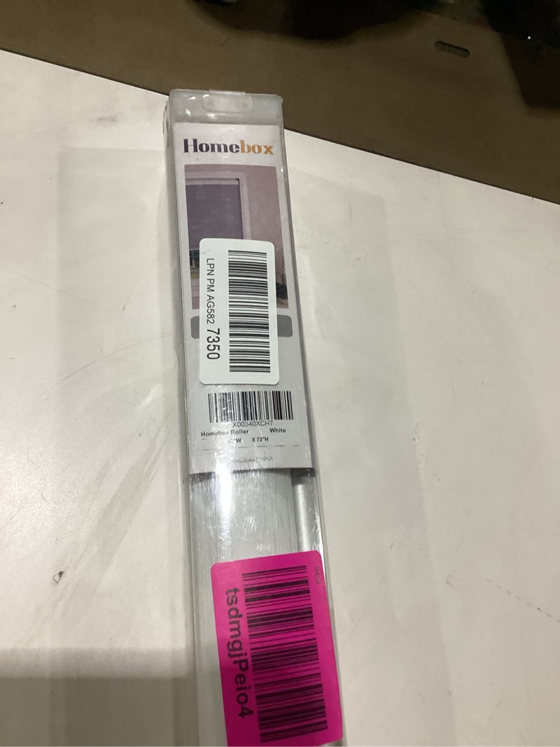 Condition photo showing New/Like New for Homebox roller blinds white