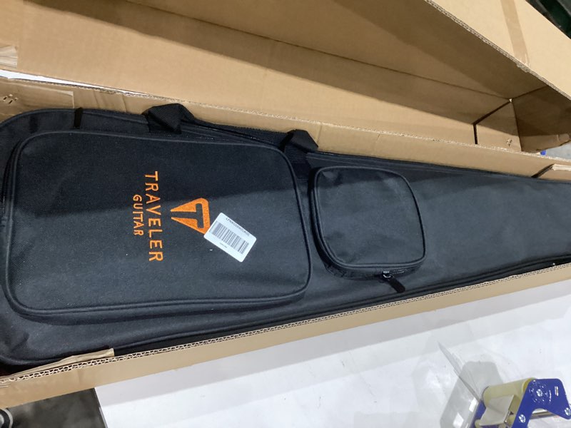 Traveler Guitar Travelcaster Deluxe (Fiesta Red) Electric Travel Guitar | Lightweight, Portable, Pra