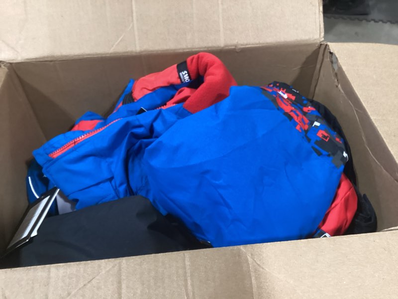 Condition photo showing Good Condition for Similar product Kids Snow Suit Set - 2 Piece Heavyweight Insulated Ski Jacket & Ski Pants - Winter Coat & Pants for Boys & Girls Camo/Grey 4-5