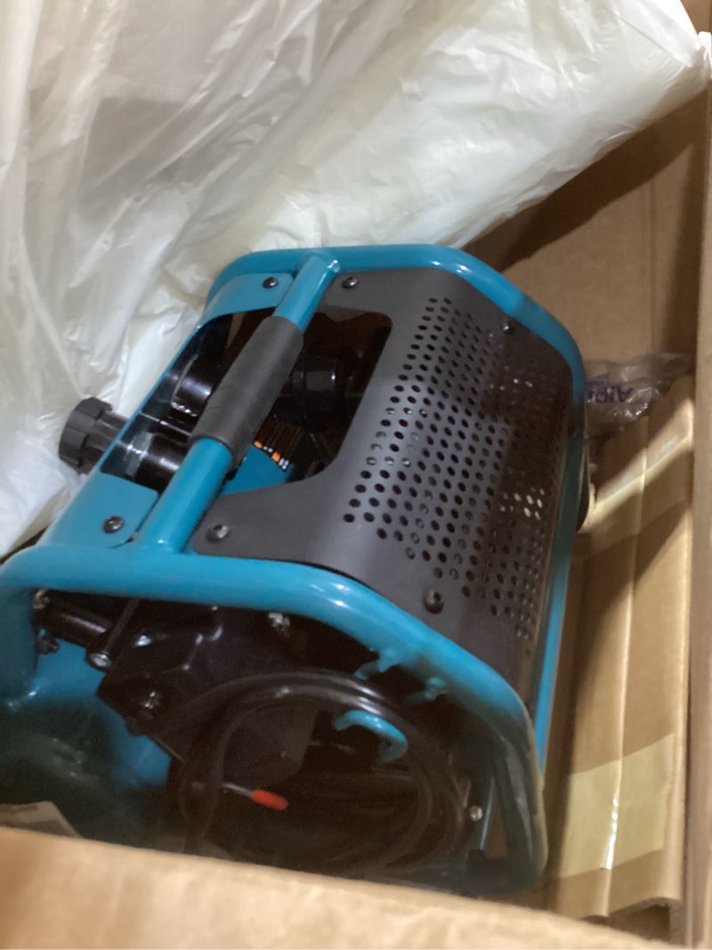 Condition photo showing As Is for makita mac100q quiet series, 1/2 hp, 1 gallon compact, oil-free, electric air compressor