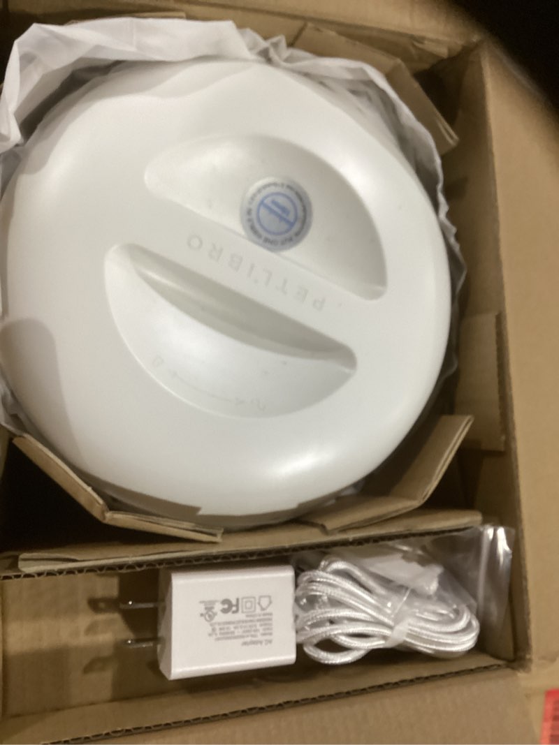 Condition photo showing Good Condition for PETLIBRO Automatic Cat Feeder with Camera for Two Cats, 1080P HD Video with Night Vision, 5G WiFi Pet Feeder with Phone APP Control, 2-Way Audio for Cat & Dog, Low Food & Motion & Sound Alerts White 5L (With Camera)