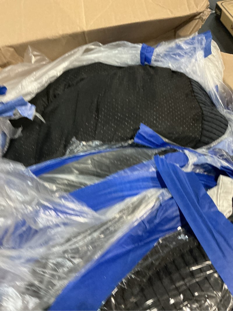 Condition photo showing Good Condition for MAXYOYO Kids Bean Bag Chair, Bean Bag Couch with Handle, Comfy Toddler Chair for Boys and Girls, Accent Sofa Chair with Pocket for Gaming Reading Relaxing, Black Standard Black