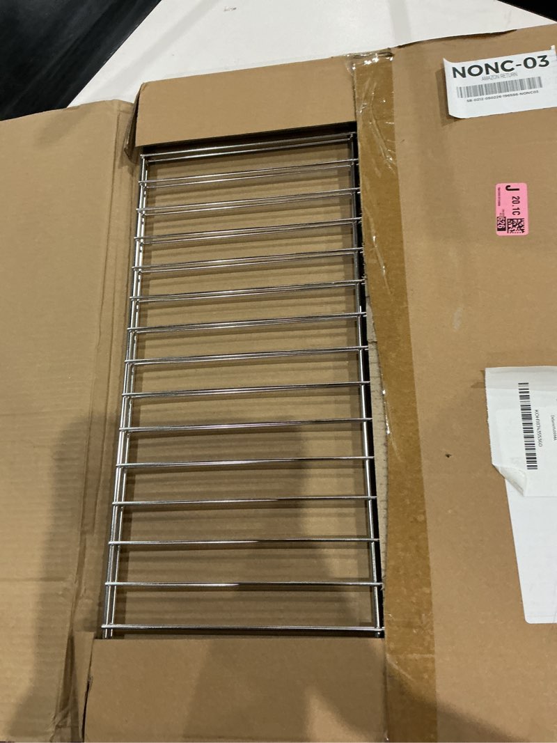 Condition photo showing Good Condition for wb48t10095 oven rack replacement for ge hotpoint stove oven parts 23.75" x 17.5" oven racks ge profile spectra xl44 gas range oven rack roster rack-flat convection oven wire rack oven shelf