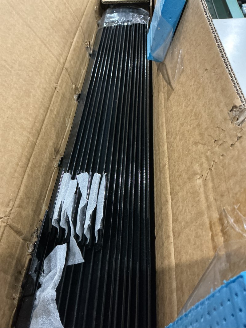 Condition photo showing Good Condition for metal fence post black 6 feet, pack of 8, t posts for fences wire mesh, no dig s