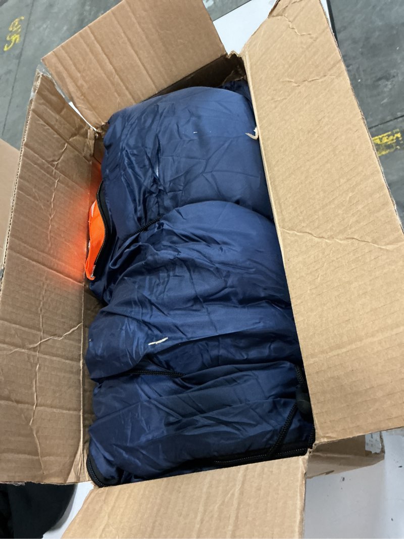 Condition photo showing Good Condition for coleman brazos 20/30°f adult cool-weather sleeping bag with no-snag zipper & stuff sack, machine washable, great for camping, traveling, guests, & more pfas-free 30°f