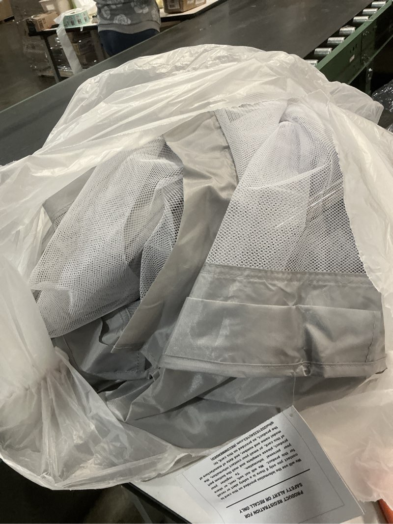 baby playpen 51"x51"x27" gray - model bwl001 - grey