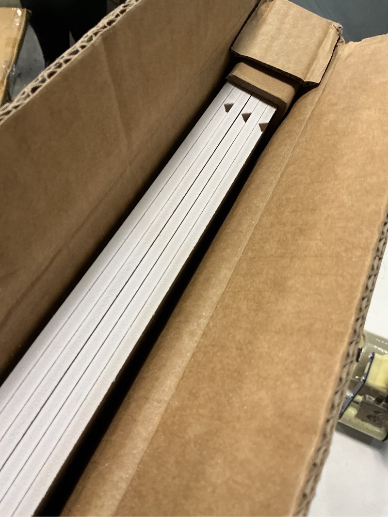 Condition photo showing New/Like New for Zebrabox 35x16 inch PVC Faux Wood Wire Rack Covers with12 Holders,Set of 6,Shelf Cover for Wire Shelving,Durable and Moisture-Resistant Shelves Cover for Store,Pantry,Kitchen,Removable Closet,Office Original Wood 25"*16"