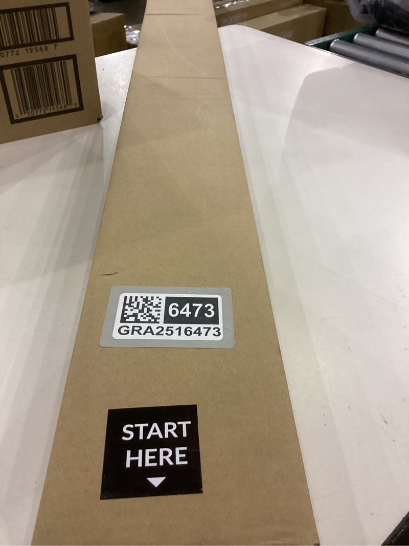 Condition photo showing New/Like New for CHICOLOGY Cordless 1-Inch Vinyl Mini Blinds  Gloss White (Room Darkening) 48 W X 60 H