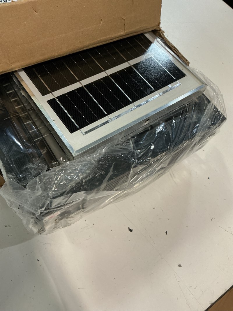 Condition photo showing Good Condition for powerful large solar bug zapper outdoor for 4000 sq.ft, rechargeable mosquito zapper with high powered, waterproof solar bug zapper for patio garden, backyard, rv, camping with 18w solar panel 18w for 4000 sq.ft