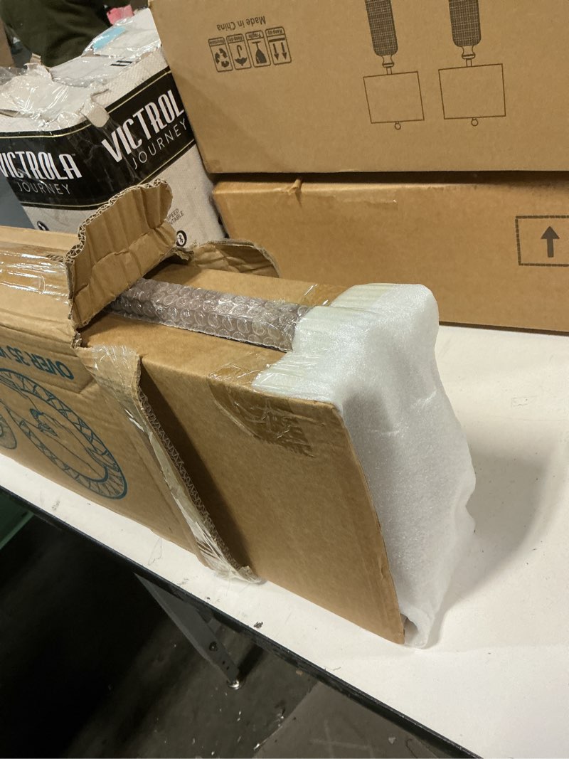 Condition photo showing Good Condition for XYJ Extra Large Magnetic Knife Block Acacia Wood Knife Set Holder Stand With Stronge Magnetic Strip Kitchen Knives Storage Rack Organizer Tools No Drilling dark wood color 15.5*8.7 inch