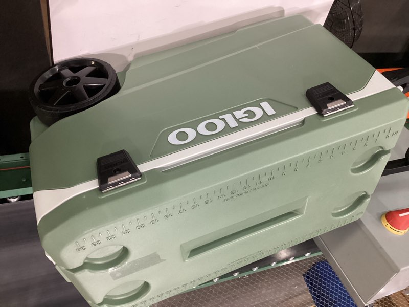 Igloo green cooler