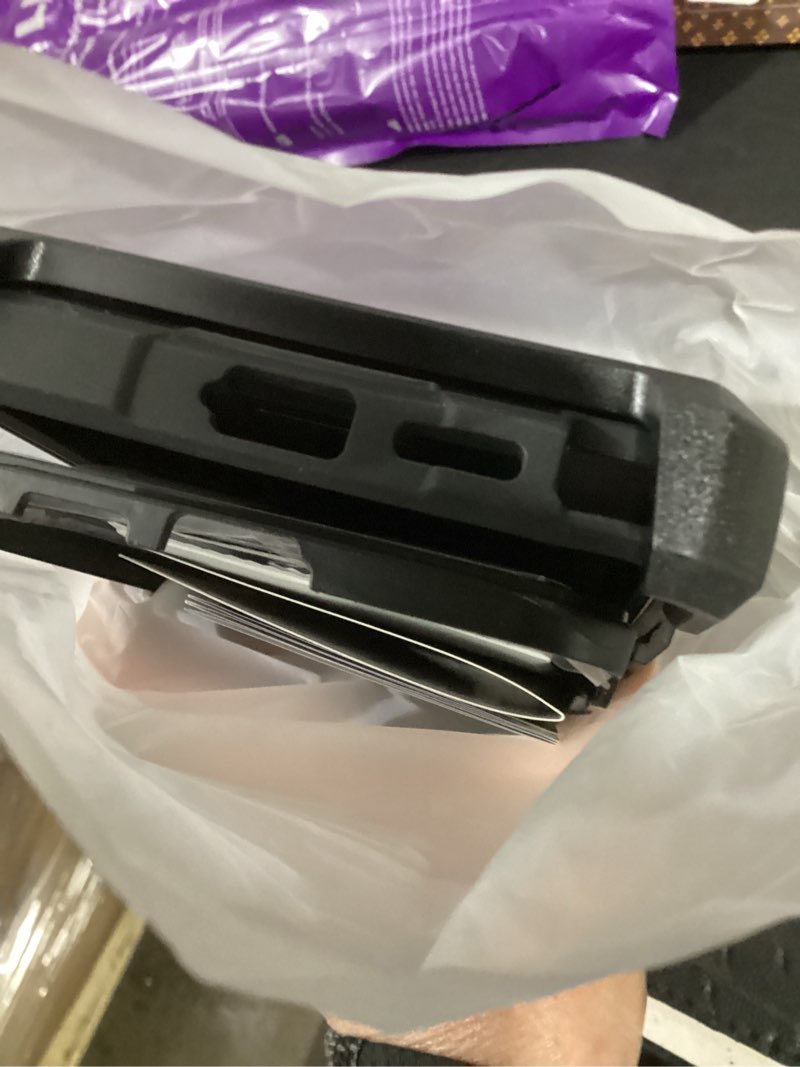 Condition photo showing Good Condition for tongate magnetic stand for samsung galaxy s26 ultra case, compatible with magsafe, [camera cover & 2 front frames][military drop protection] s26 ultra case built-in screen protector & belt clip, black black s26ultra case with camera cover & belt clip