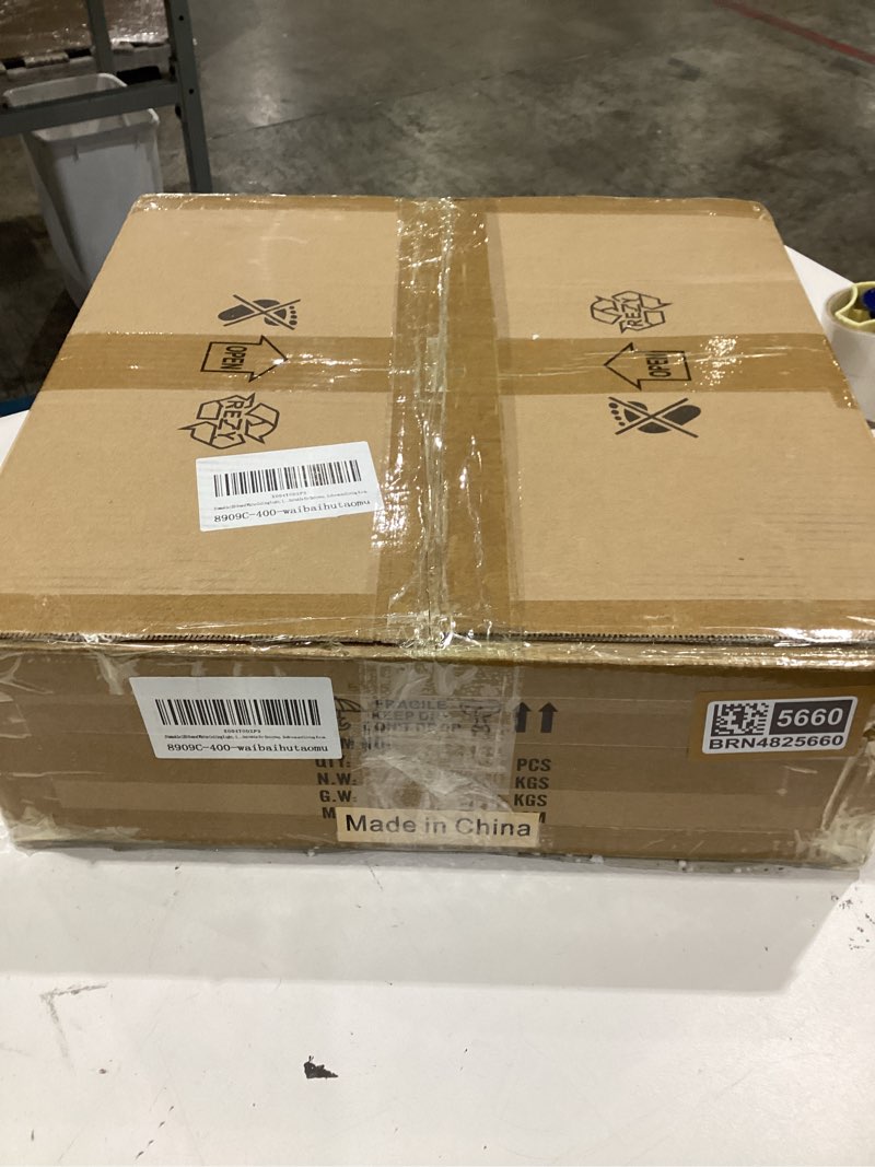 Condition photo showing New/Like New for dimmable led round white ceiling light, 15 inch 36w with remote control, 3000k-6000k,flush mount ceiling light?modern wood grain lamp, suitable for entryway, bedroom and living room. white outside, walnut inside 15.7 inches
