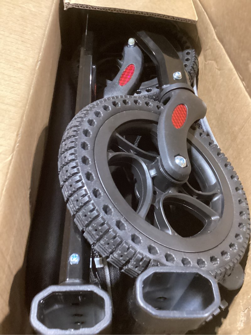 Condition photo showing New/Like New for Foldable Rollator Walkers with Seat for Seniors, 450 lb Capacity, 8'' Wheels, 18" Big Seat, 6-Position Height, Heavy-Duty Aluminum Rolling Walker (Black)