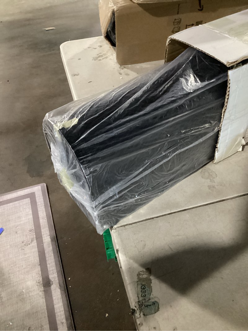 Condition photo showing Good Condition for blissboard black metal mailbox, galvanized steel outside mailboxes, standard medium capacity, 20 x 8.7 x 6.7 inches