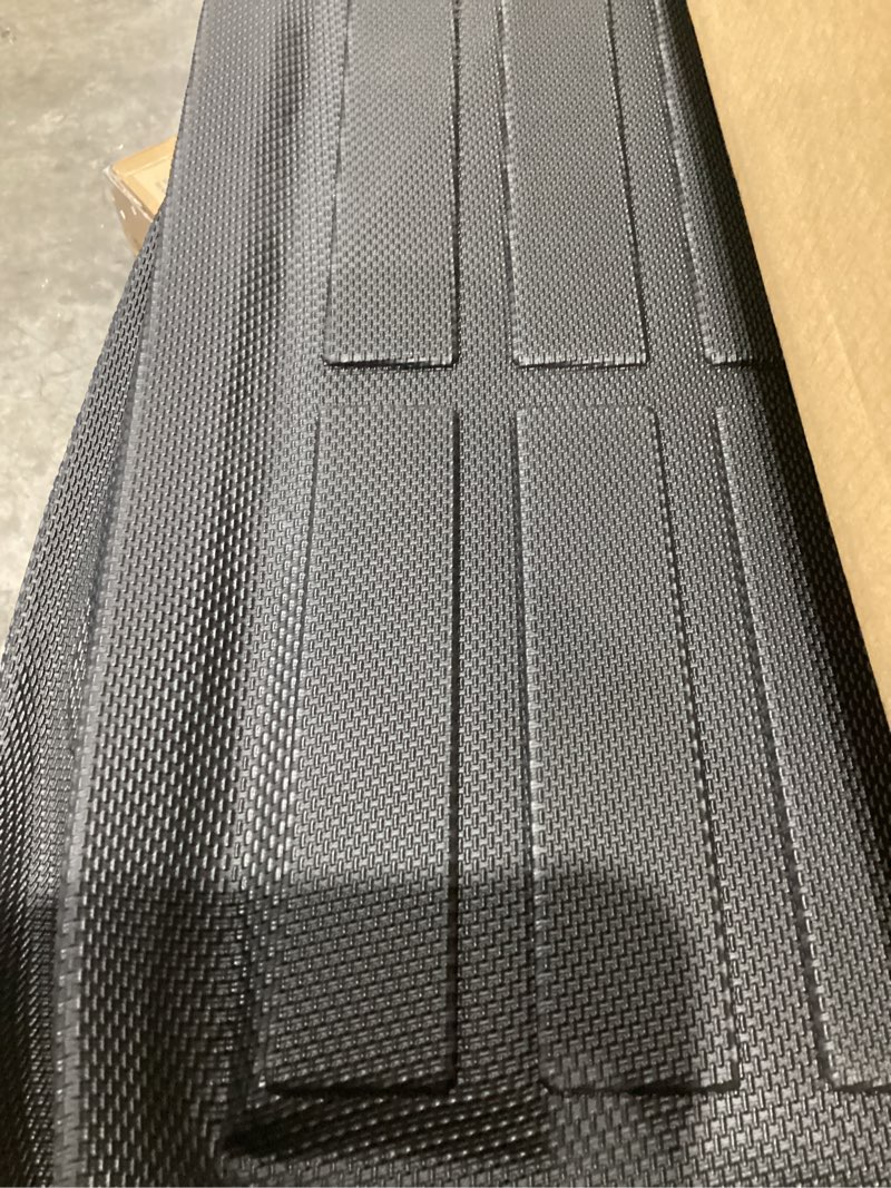 Condition photo showing Good Condition for all weather car floor mats & cargo liner for 2022-2025 2026 hyundai tucson (no hybrid models) custom fit full set accessories - black 7) for tucson 2022-2026 set