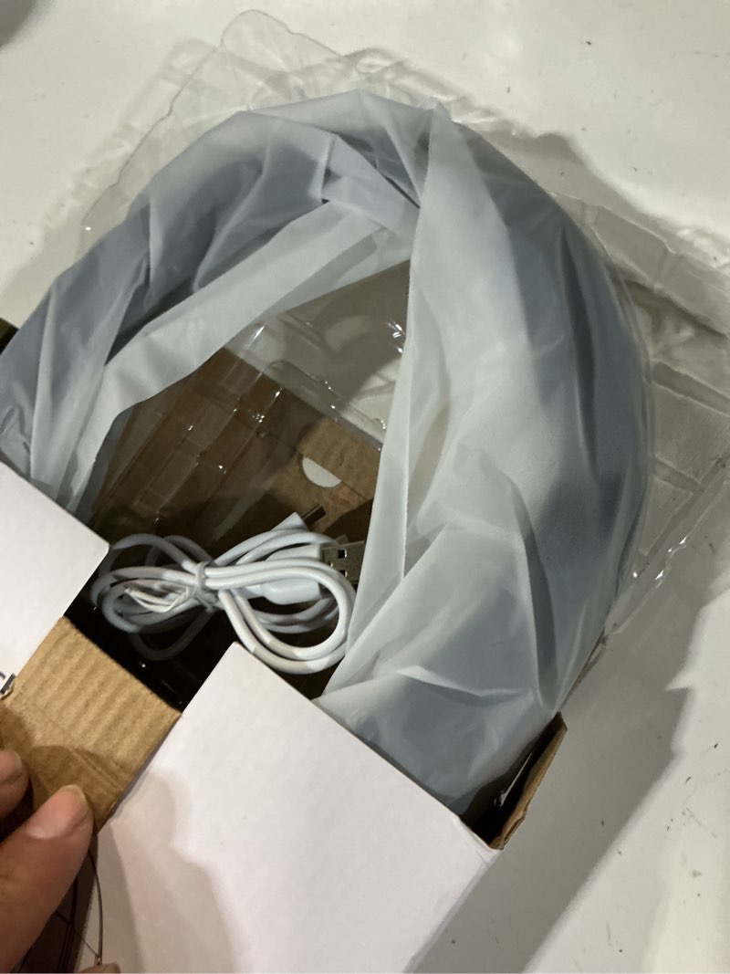 Condition photo showing Good Condition for hionly ai neck fan, 6 speeds adjustable portable personal fan rechargeable, faster cooling wearable fan, ultra quiet for home, office, travel, outdoor black