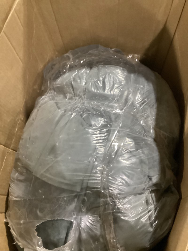 Condition photo showing Good Condition for 3 Feet Bean Bag Chair - BeanBag Chairs for Adults, Living Room Furniture Sofa with Soft Micro Fiber Cover, Round Fluffy Couch for Bedroom College Dorm - Grey Medium Grey