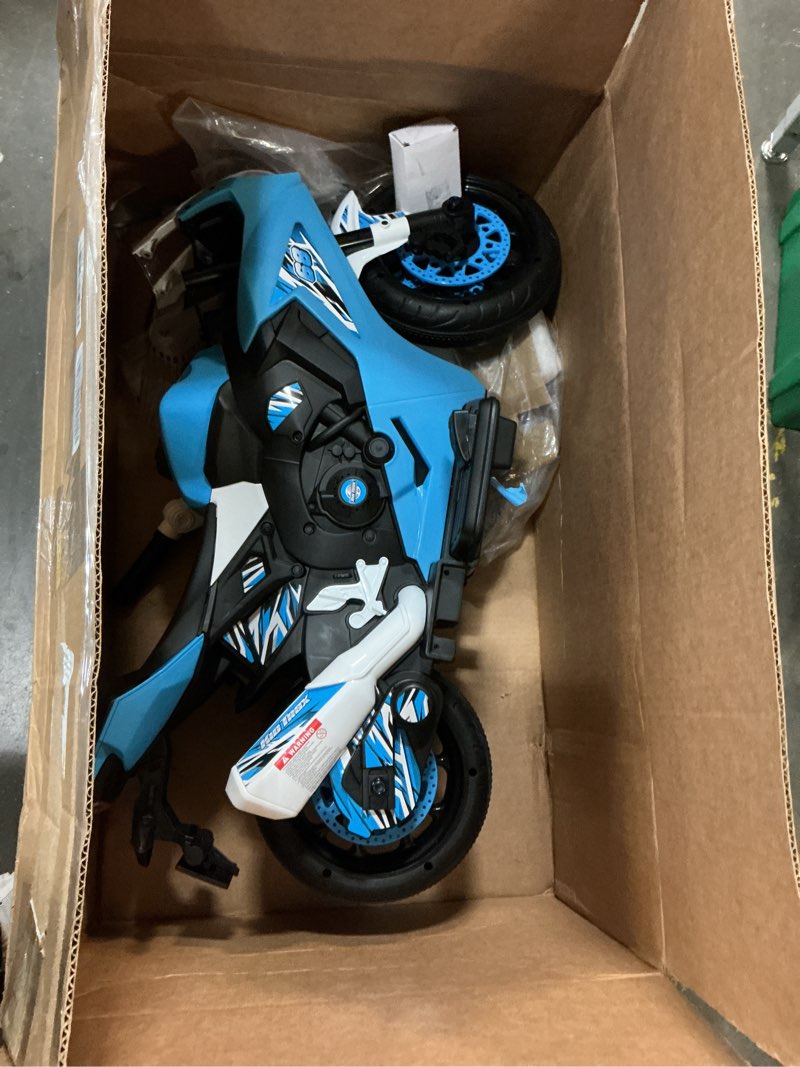 Condition photo showing Good Condition for kid trax 6v glow motorcycle ride-on toy