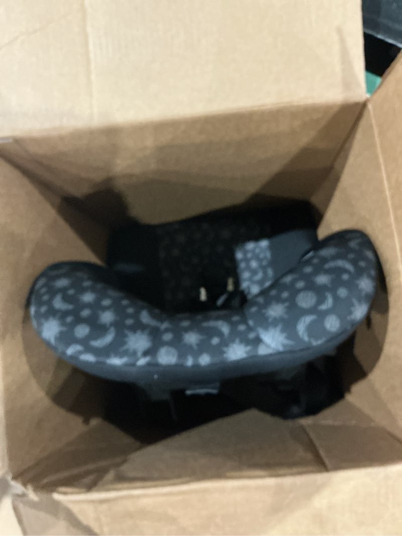 Condition photo showing Good Condition for cosco kids scenera extend infant & toddler convertible car seat, moonlit night, black
