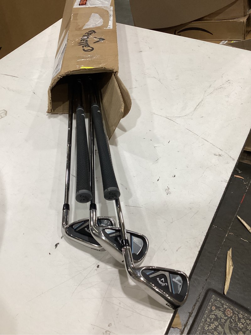 Condition photo showing Good Condition for callaway golf x forged iron set (right hand, steel, stiff flex, 5 - pw)