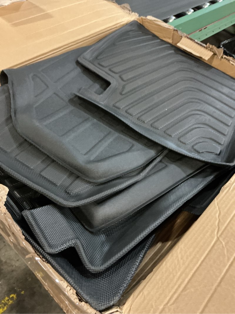 Condition photo showing Good Condition for for Nissan Rogue Floor Mats 2014-2020, Full Set All Weather Floor Cargo Liners Trunk Backrest Back Seat, Car Carpet Rubber Interior Accessores 2019 2018 2017 2016 2015 Not Sport