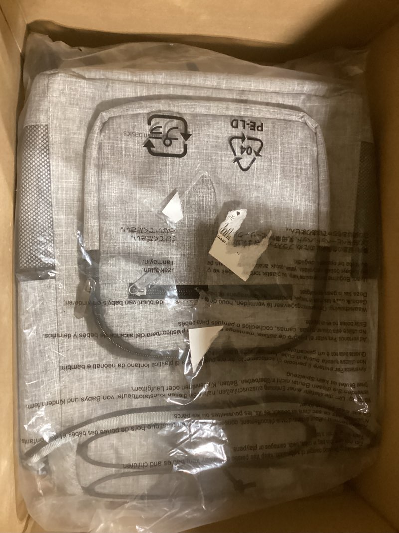 Condition photo showing Good Condition for Amazon Basics Reusable Insulated Soft Cooler Backpack, 30 Can Capacity, Gray