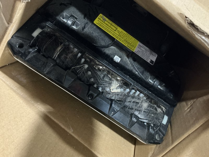 Condition photo showing As Is for kenmore cs2015 200 series corded stick vacuum, detachable hand vac with 2-motor powerful suction, hair eliminator nozzle, led headlight & swivel steering for carpets, bare floors and couches