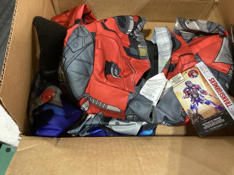 Condition photo showing As Is for Similar product Transformers Muscle Optimus Prime Costume for Kids Optimus Prime Medium (7-8) Costumes