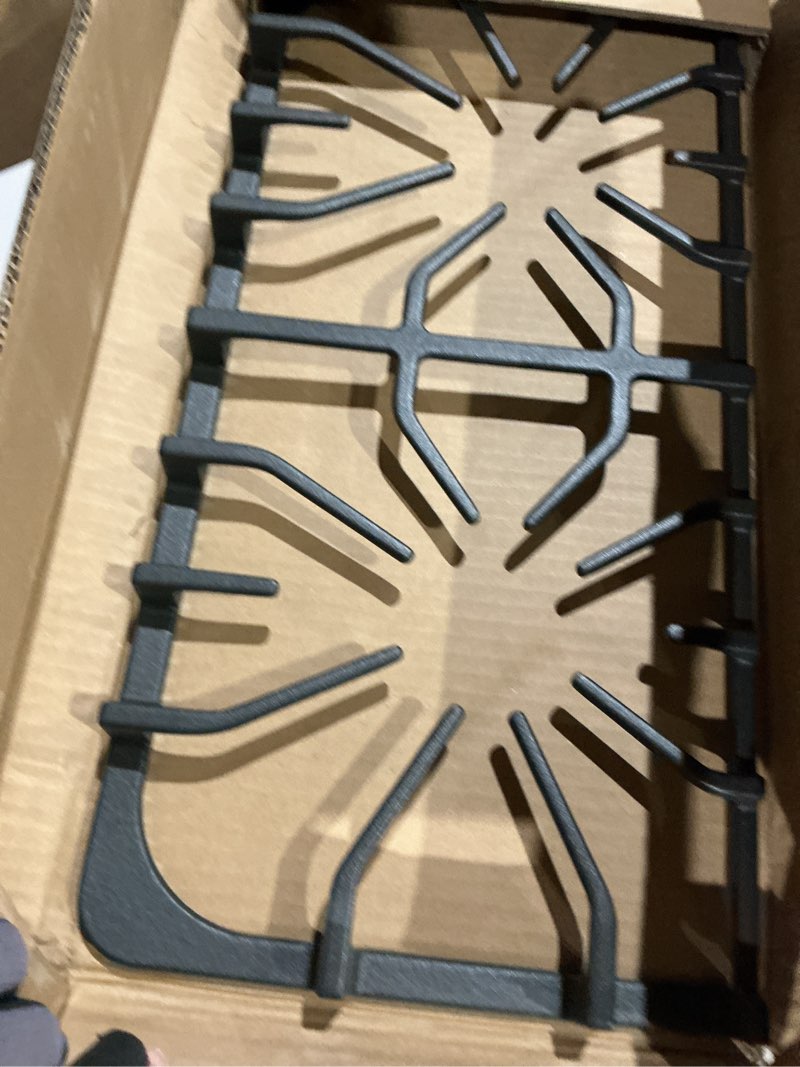 Condition photo showing Good Condition for allstare 807327101 burner grate replacement parts for frigidaire stove parts kenmore gas range parts 20’’ x 9.6'' stove surface top side grate cast iron rack 1 pack