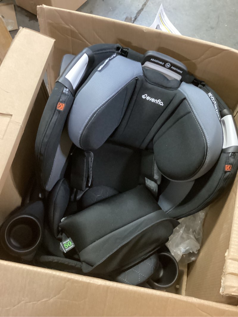 Condition photo showing Good Condition for Evenflo Revolve360 Extend Convertible Car Seat with 360 Degree Rotation, Extended Rear-Facing, Forwa