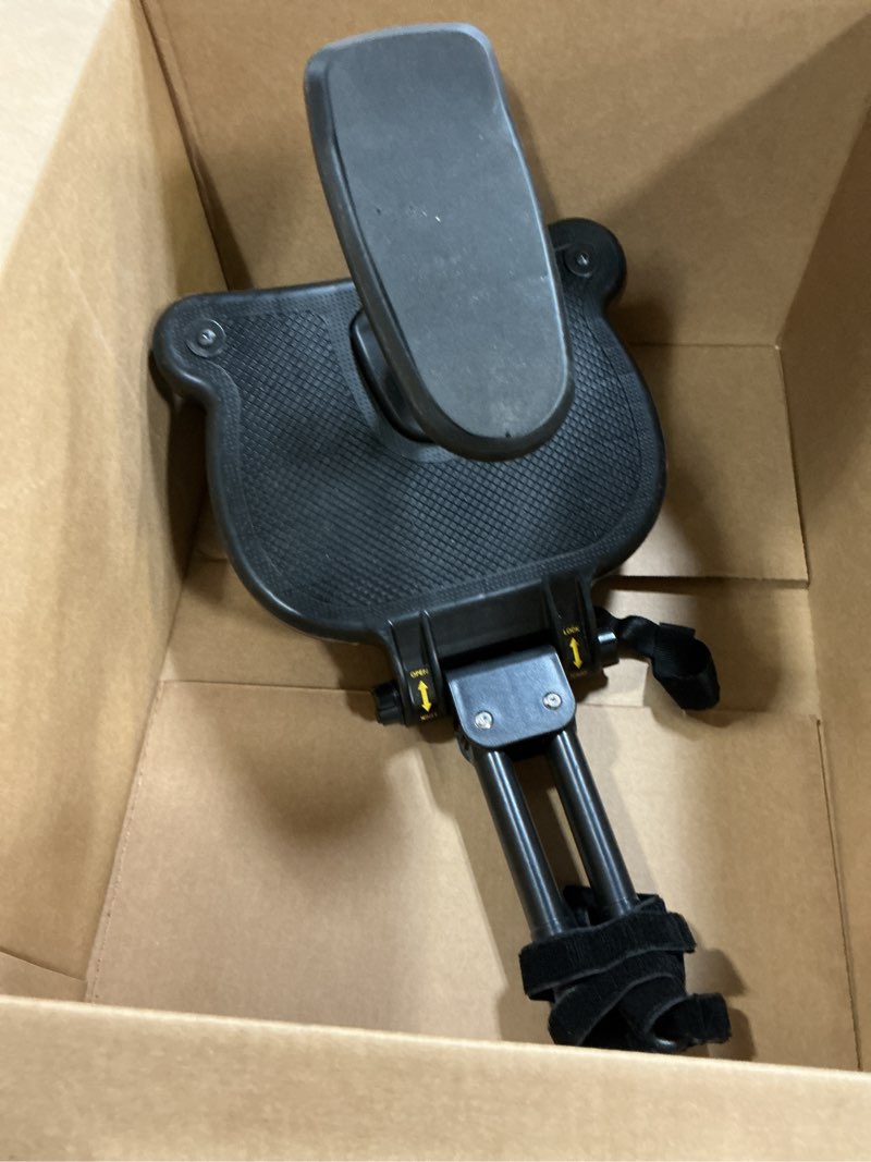 Condition photo showing As Is for Universal Stroller Board with Removable seat - 2 in 1 sit-Stand Stroller Board