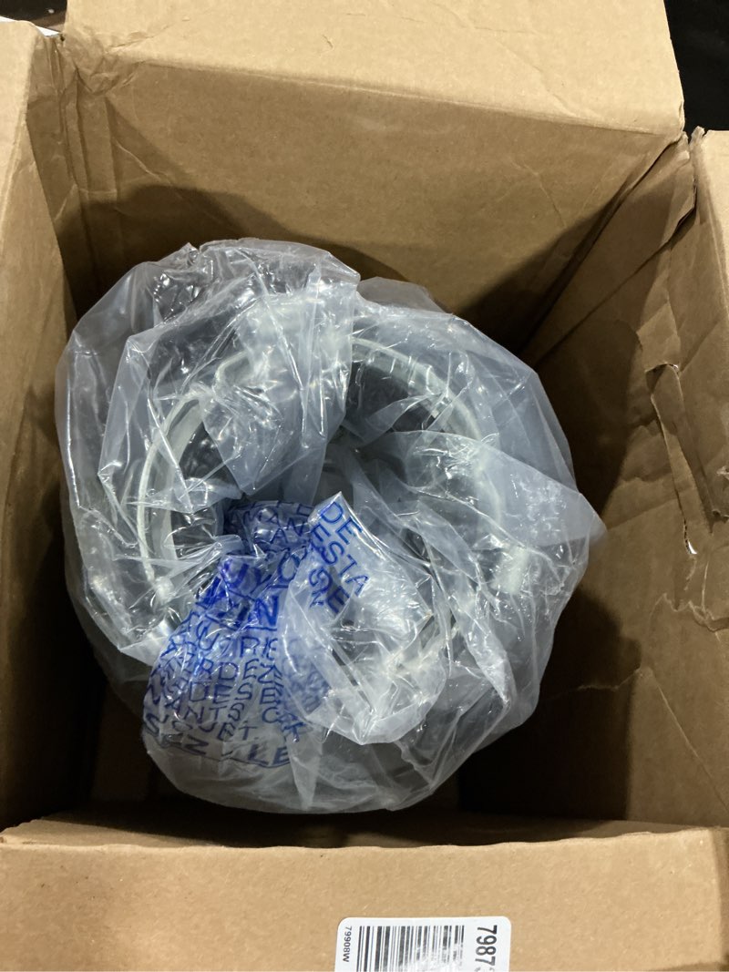 Condition photo showing As Is for insinkerator evolution 0.75hp 3/4 hp, advanced series ez connect continuous feed food waste garbage disposal, gray
