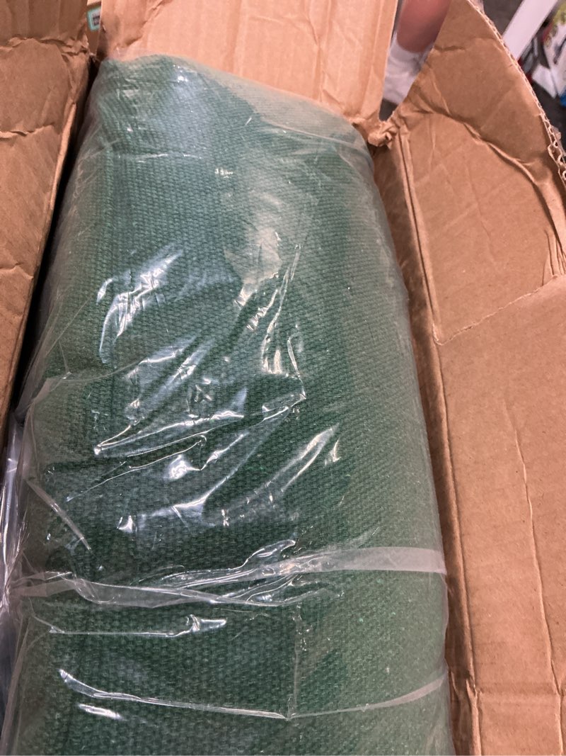 Condition photo showing Good Condition for y- stop hammock chair hanging rope swing, max 500 lbs, 2 cushions included, large macrame hanging chair with pocket for superior comfort, with hardware kit, green
