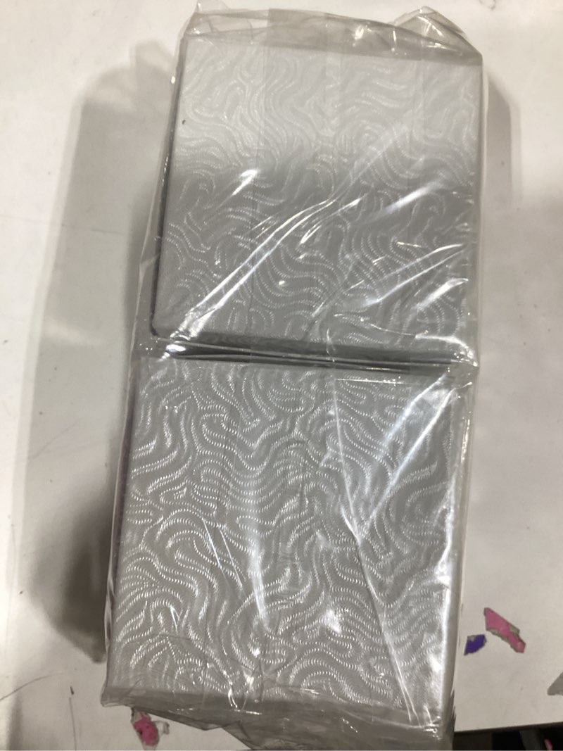 Condition photo showing Good Condition for Darice Jewelry Boxes For Christmas - White - 3.5 x 3.5 x 7/8 inches - 6 pieces