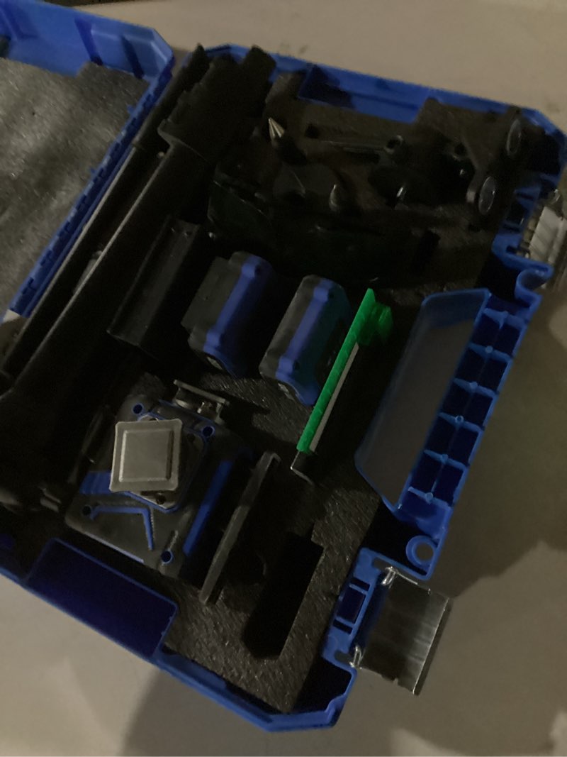 Condition photo showing New/Like New for takamine 16 lines green laser level pro, 4x360° 4d green cross line professional laser for construction, two 360° vertical and two 360° horizontal laser level pulse mode & remote controller