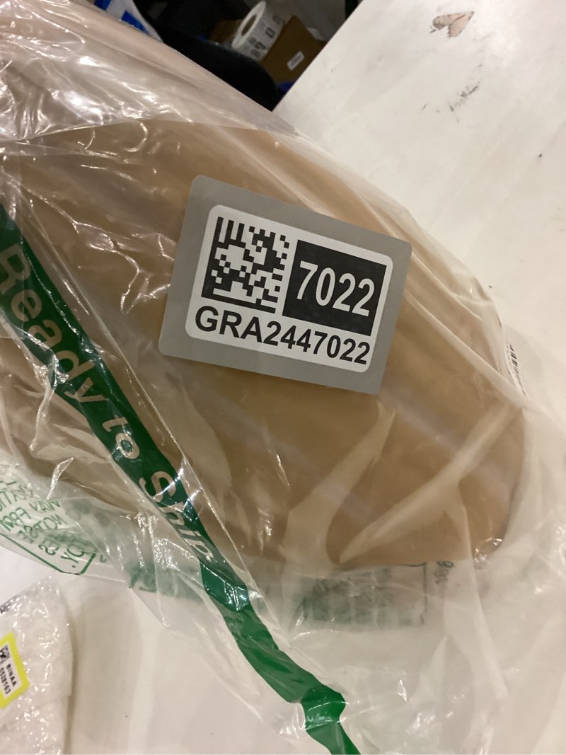 Jingmore 13.4 Inch Faux Terracotta Pumpkin Decoration Large Plastic Jack O' Lantern Reusable Carved 