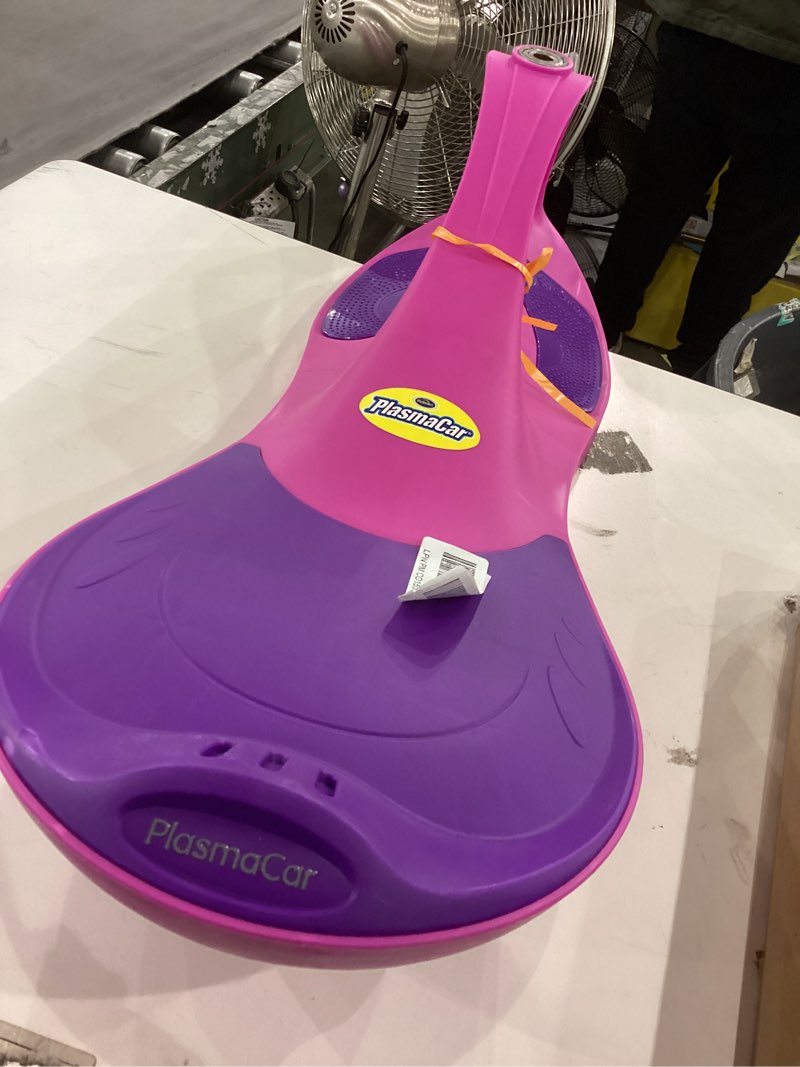 Condition photo showing As Is for The Original PlasmaCar by PlaSmart - Pink | Purple - Ride On for Ages 3 Years and Up - No Batteries, Gears or Pedals - Twist, Turn, Wiggle for Endless Outdoor Fun- Sit Down Kids Riding Push Around Toy