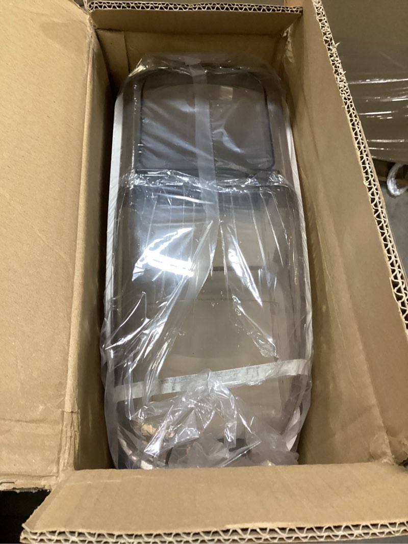 Condition photo showing As Is for Bathroom Floor Cabinet, Narrow Bathroom Storage Cabinet, Mobile and No Installation Required, Perfect for Small Space Laundry Rooms, Toilet Areas and Living Room Gaps 4-Tiers