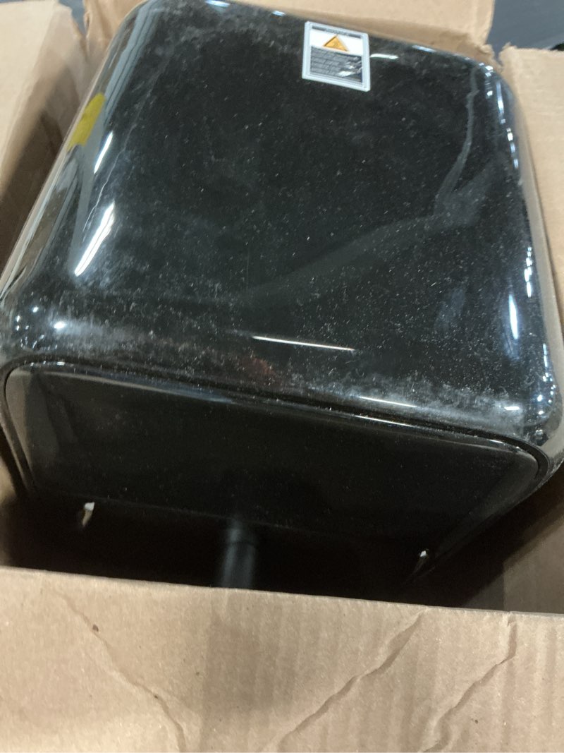 Condition photo showing As Is for olixis air fryer with window 7.9qt, 12-in-1 large air fryer for family, 400°f rapid air crispy techn