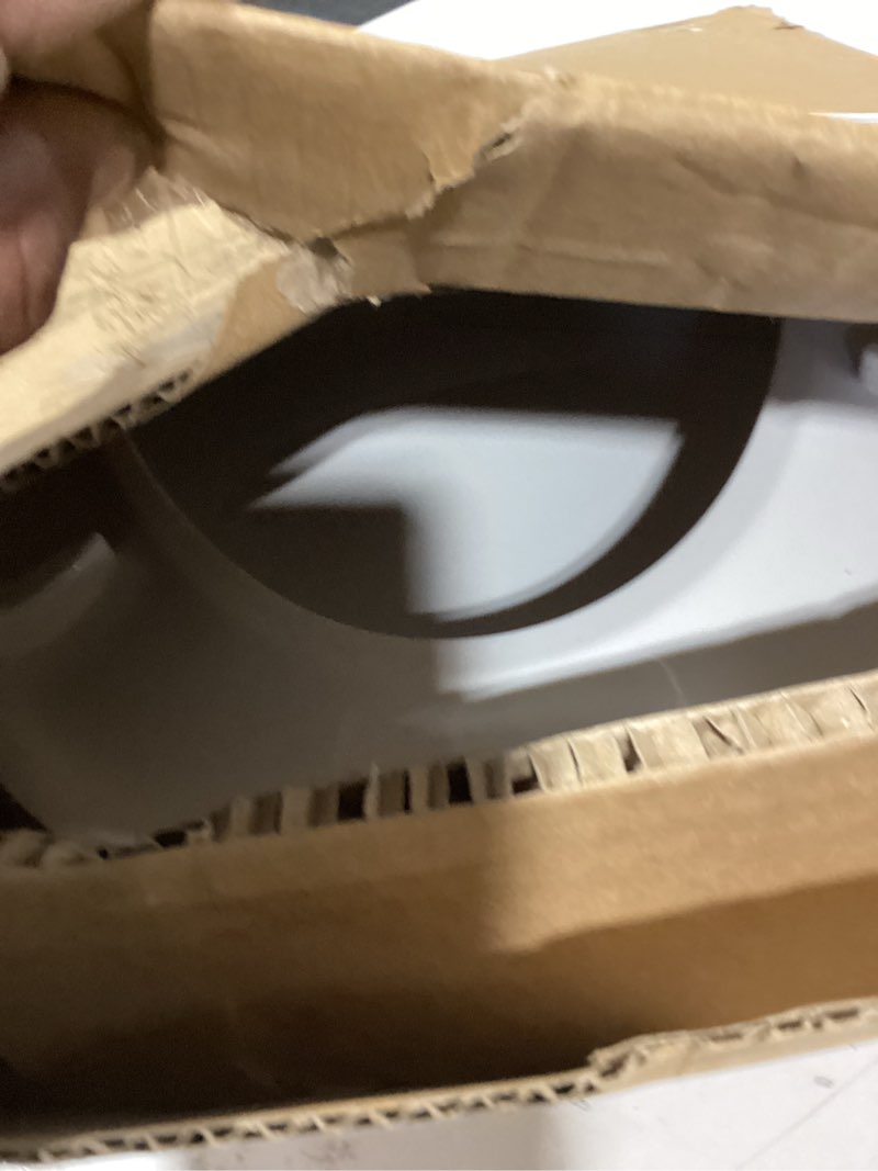 Condition photo showing Good Condition for elongated toilet seat slow close, quiet toilet seat cover with never loosen durable toilet seat lid easy to install & clean, polypropylene (pp), white elongated 18.5"