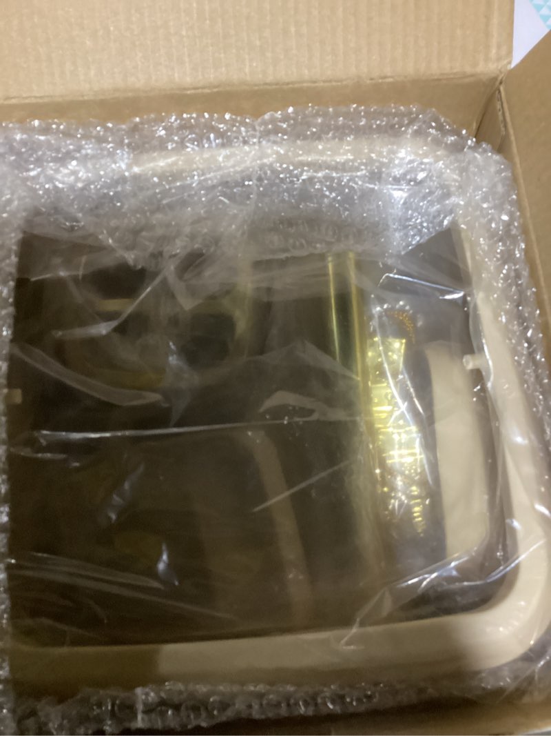 Condition photo showing New/Like New for 17PCS Bathroom Accessory Set Bathroom Set Beige Bathroom Accessories,Toilet Brush, Trash Can, Qtip Holder Dispenser& 3PCS Soap Dispenser Beige Bath Set