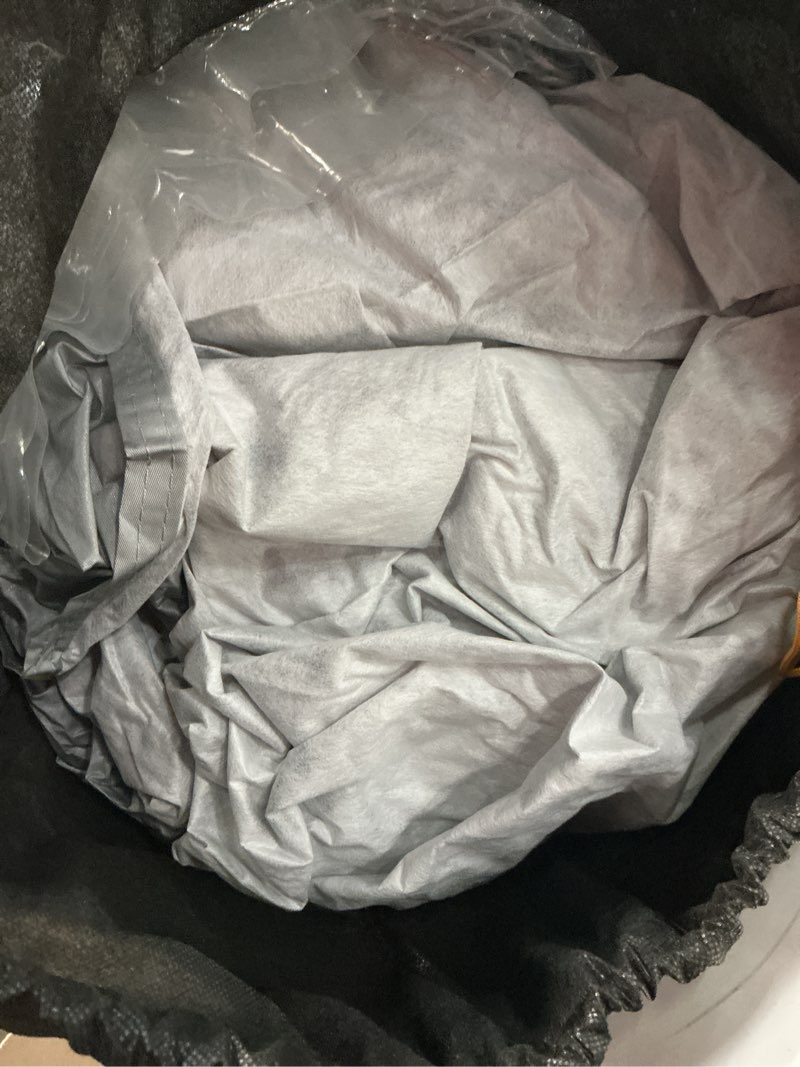 Condition photo showing As Is for Seal Skin Covers Waterproof Car Cover for Sedan, All Weather UV Protection, Windproof Straps, Dustproof, Soft Cotton Lining, Outdoor Automobile Cover with Mirror Pockets(177" L X 59" H) C1 Sedan Up To 177"L X 59"H