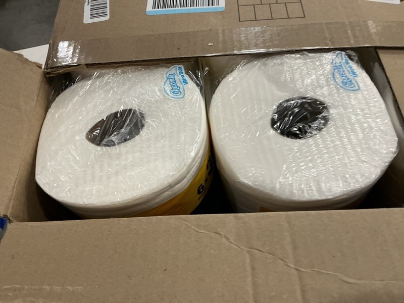 Condition photo showing New/Like New for Charmin Toilet Paper Ultra Soft, 18 Mega XL Rolls, 2-ply Bath Tissue Mega XL 5616 sheet (Pack of 1)